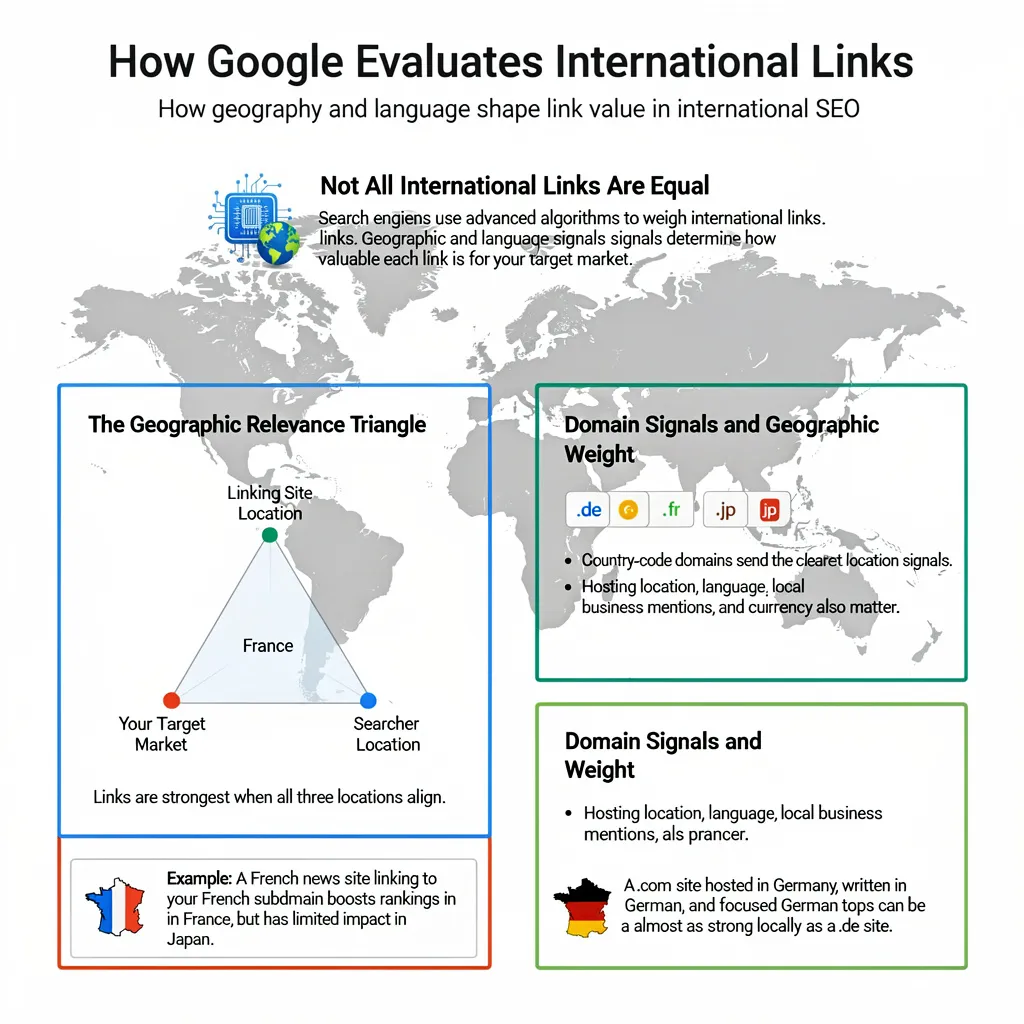 How Google Evaluates International Links