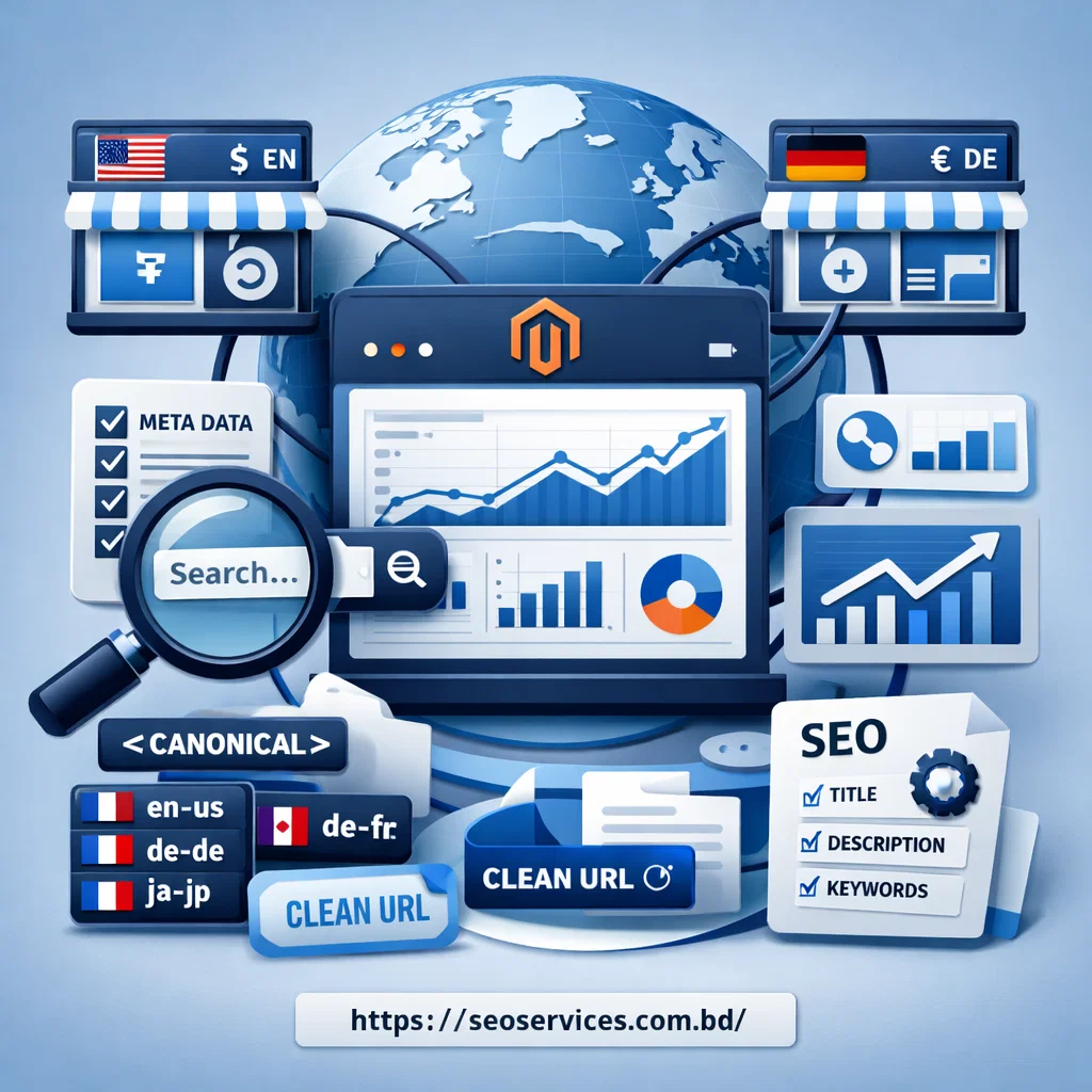 Multi Store & Store View for Advanced Magento SEO