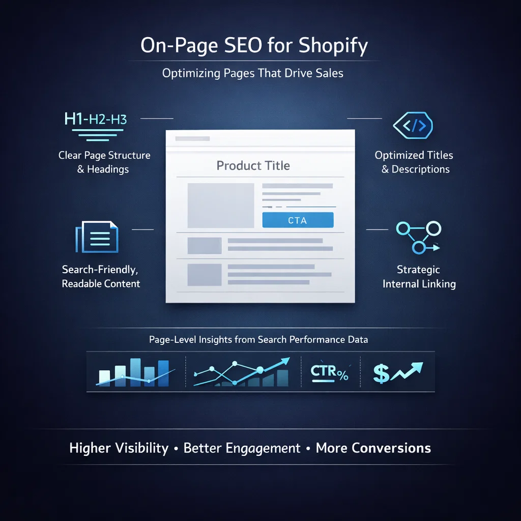 On Page SEO for shopify stores