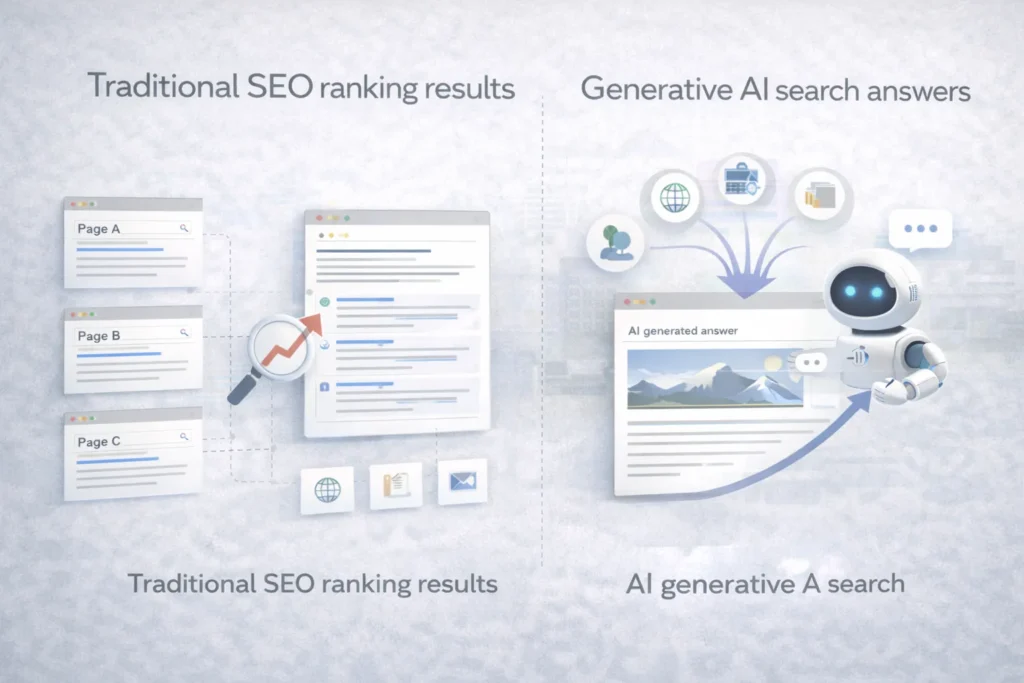 SEO vs Generative Search What’s Changing in Search for 2026
