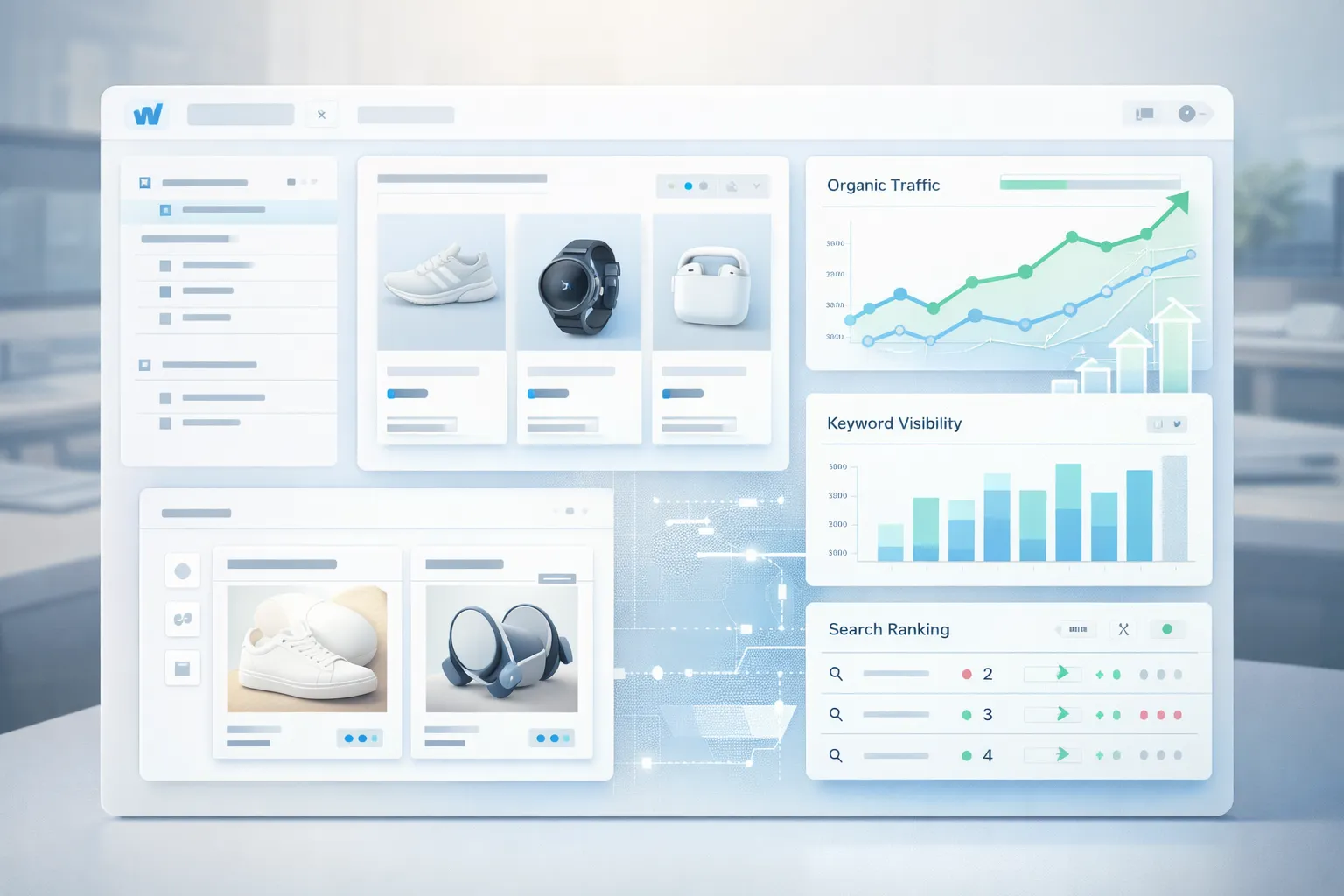 Webflow ecommerce SEO optimization improving product rankings and sales
