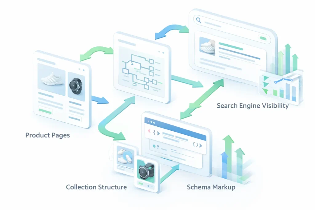 Webflow ecommerce SEO