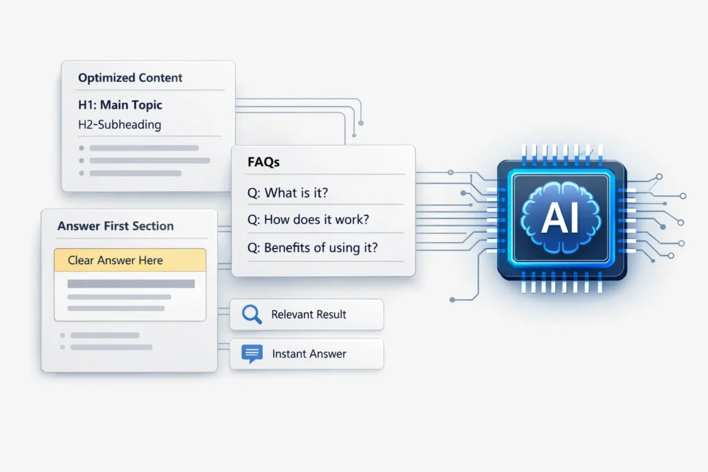 Content optimization for AI search and AI Overviews