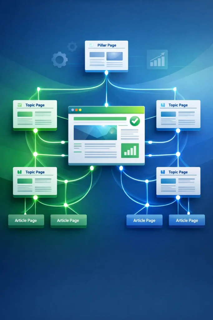 internal linking for Topical Authority