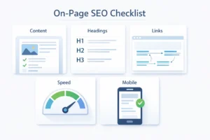 On-page SEO checklist for 2026 with best practices