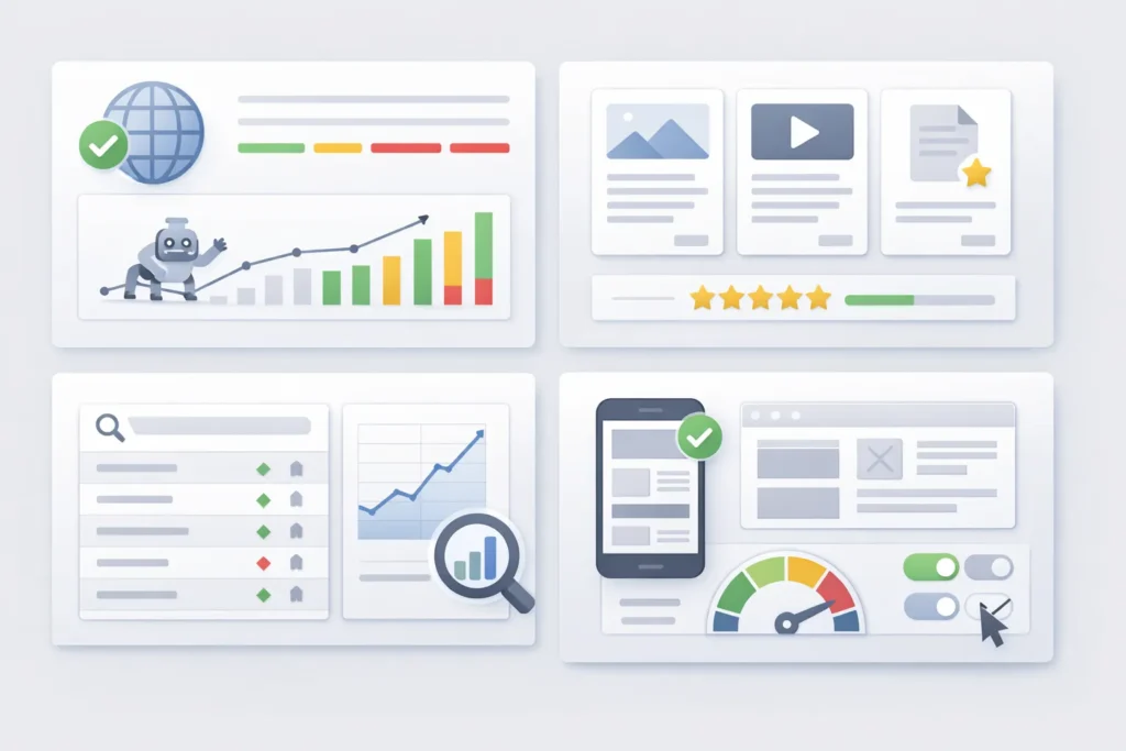 SEO audit explained with website performance analysis