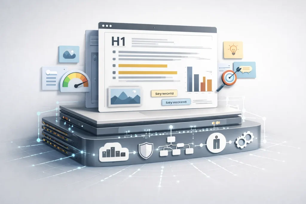 Technical SEO vs on-page SEO comparison for website rankings
