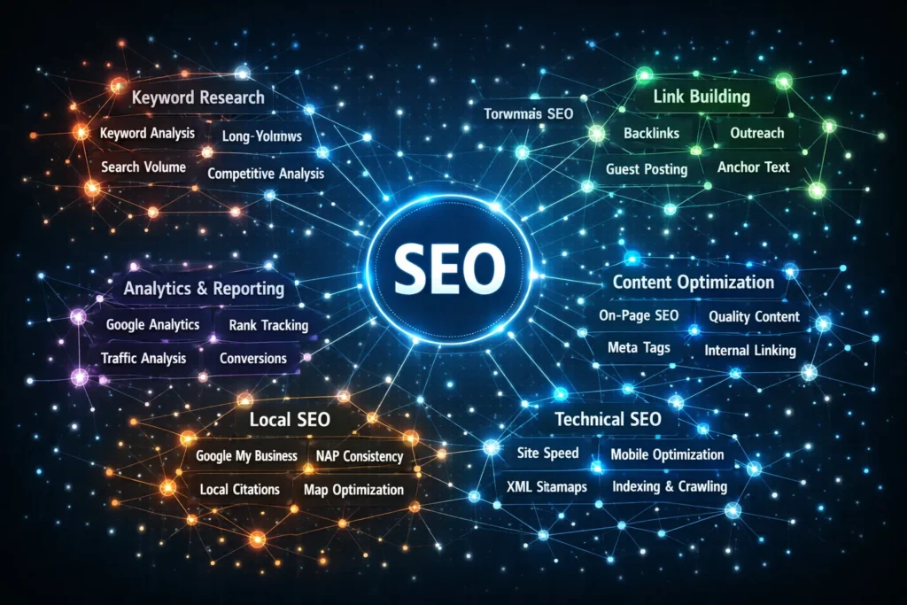 AI semantic keyword clustering for SEO optimization