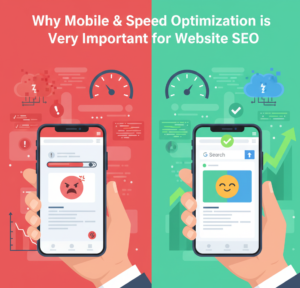 Mobile & Speed Optimization is Very Important for Website SEO