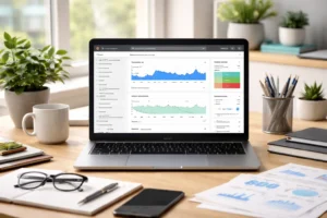 Google Search Console dashboard showing indexing issues and index coverage report