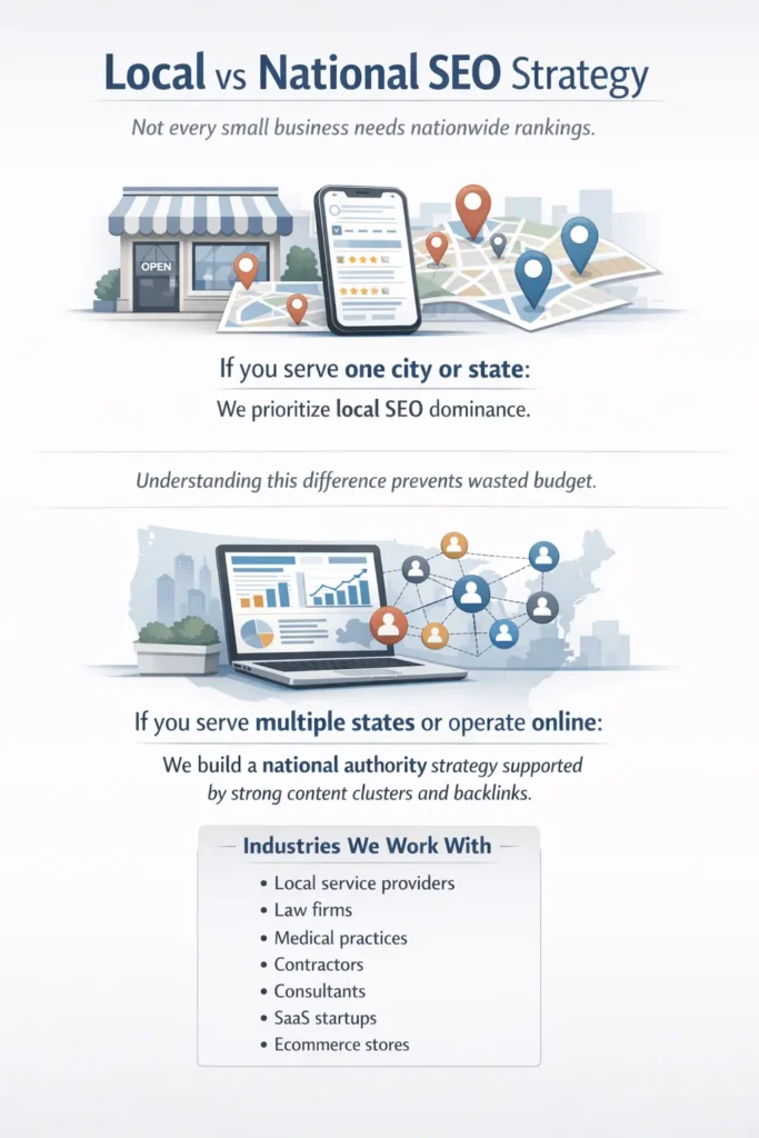 Local vs National SEO Strategy