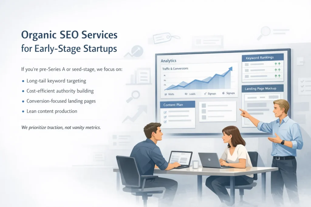 Organic SEO Services for Early-Stage Startups
