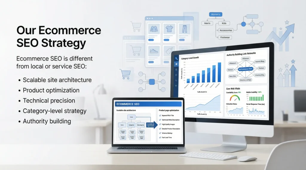 Our Ecommerce SEO Strategy