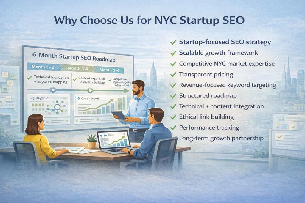 Why Choose Us for NYC Startup SEO