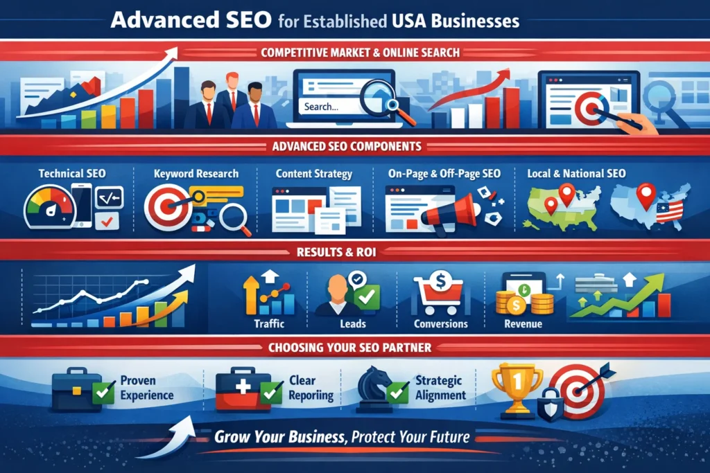 Advanced SEO Services for Established USA Businesses