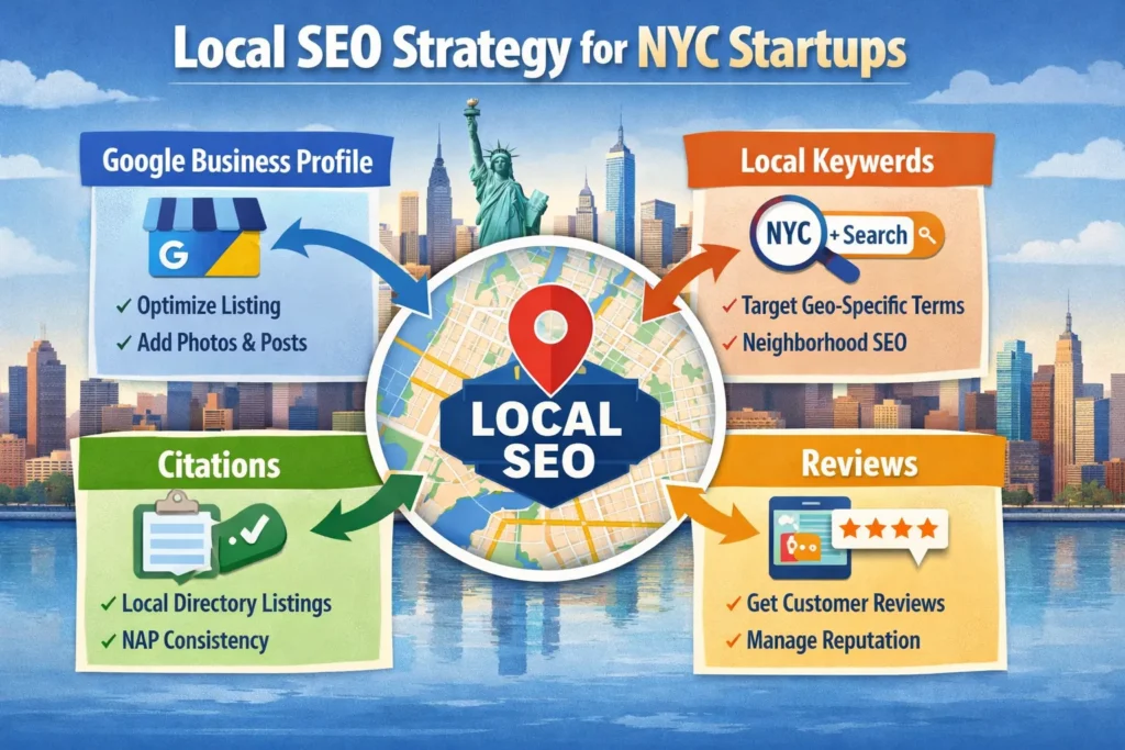 Local SEO for Startups in NYC