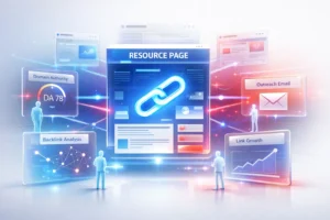 Resoursce page link building