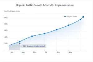 Organic SEO Case Studies USA | Real Traffic & Ranking Growth