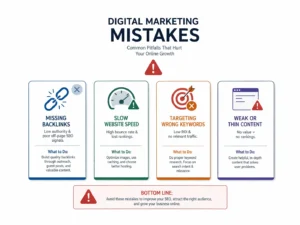 common SEO mistakes New York startups