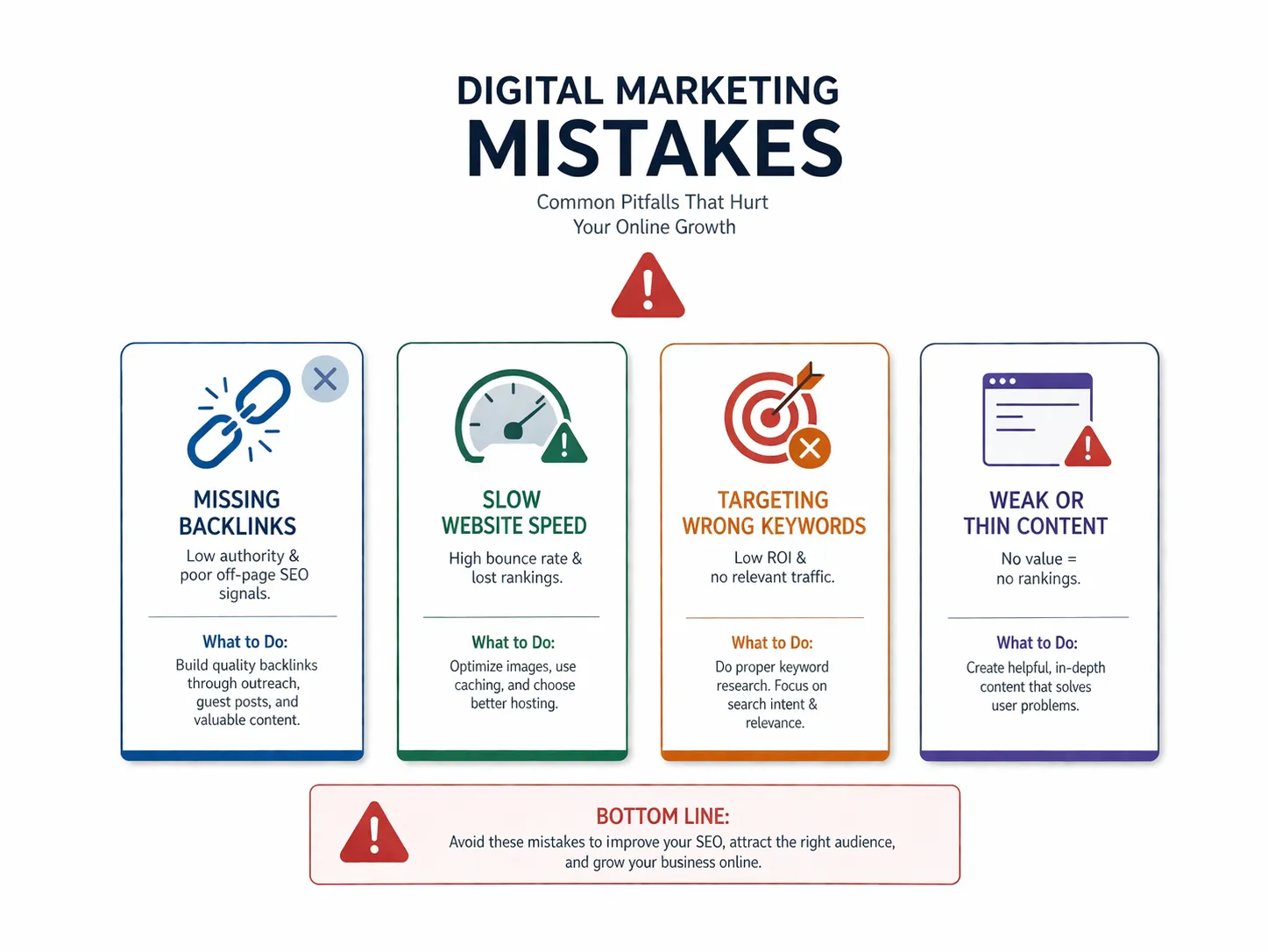 common SEO mistakes New York startups