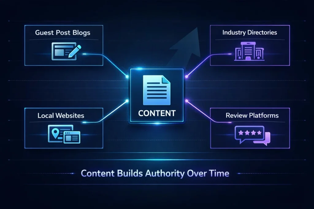 contextual link building within blogs