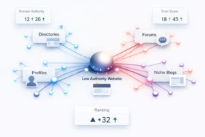 backlinks from low authority sites
