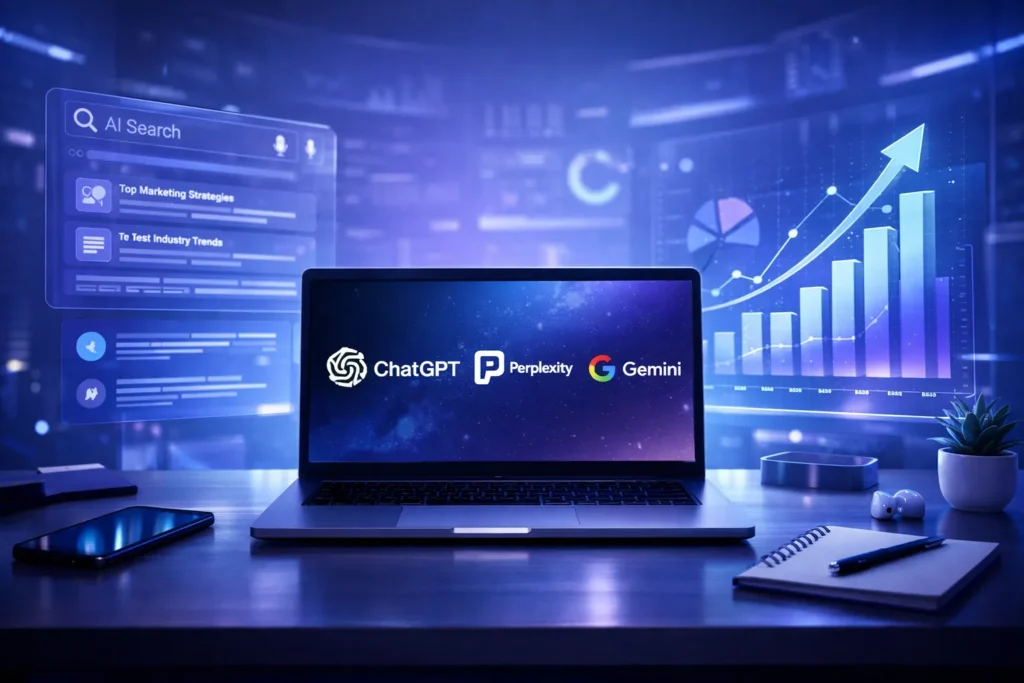 AI SEO Strategy 2026: How to Rank in ChatGPT, Perplexity & Gemini