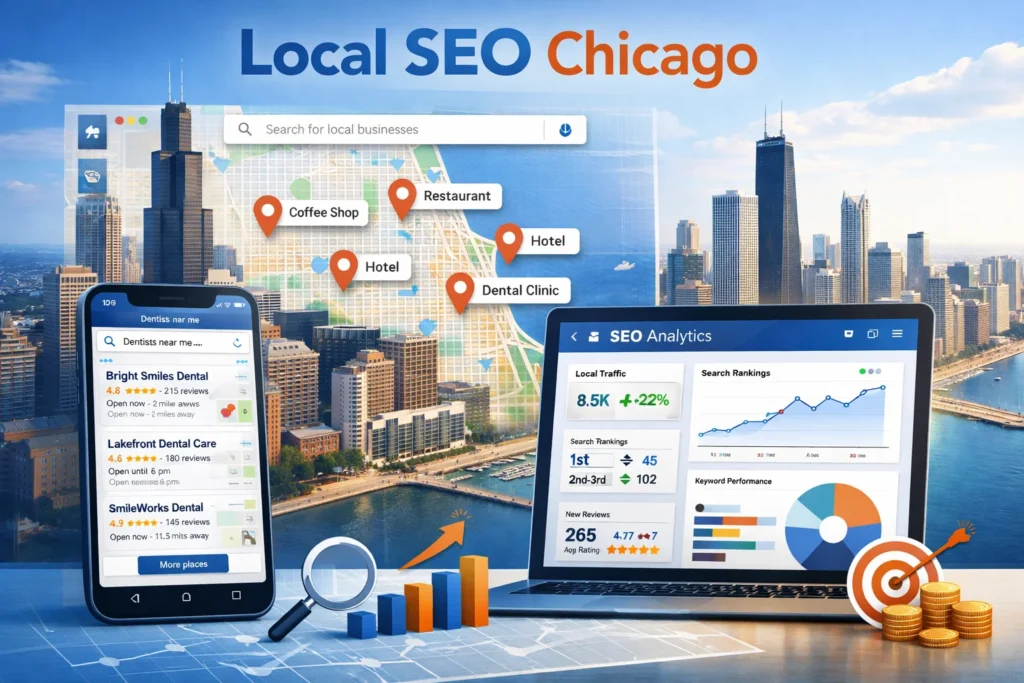 Local SEO Chicago: Rank #1 in Google Maps & Get More Customers (2026)
