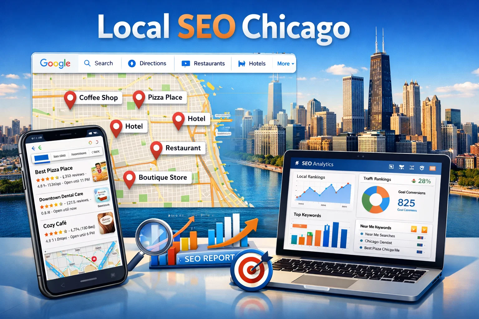 Local SEO Chicago: Rank #1 in Google Maps & Get More Customers (2026)