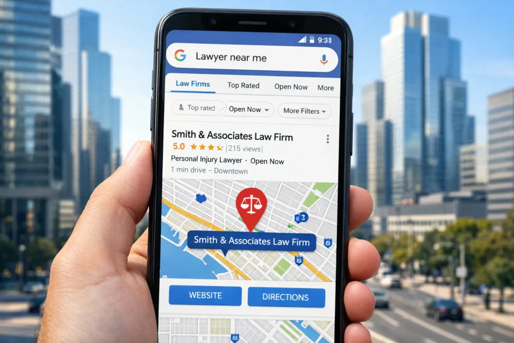 Local SEO for Law Firms: How to Rank #1 in Google Maps & Get More Clients