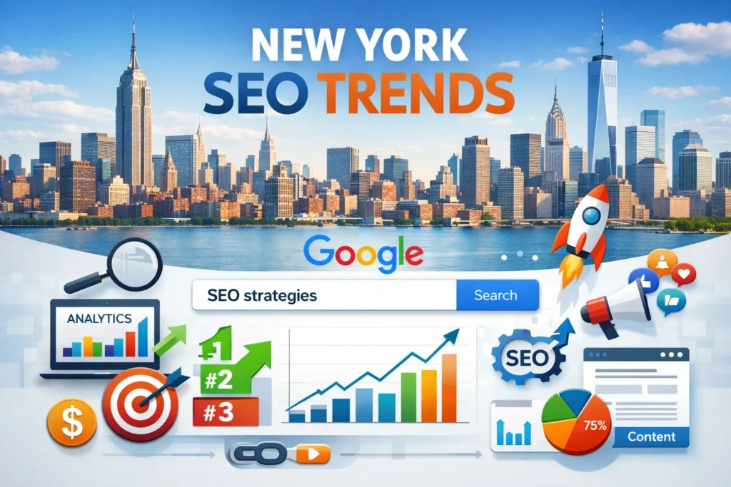 SEO Trends in New York (2026) | Rankings, Traffic & Growth Guide