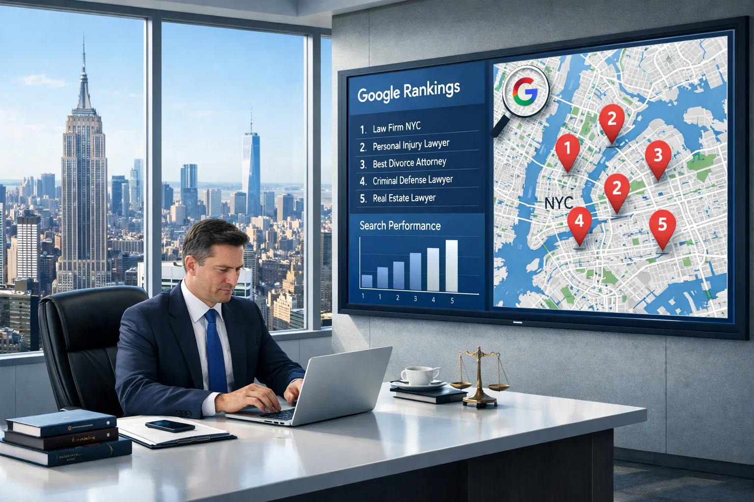 SEO for Law Firms in New York: How to Rank Higher & Get More Clients in NYC (2026)