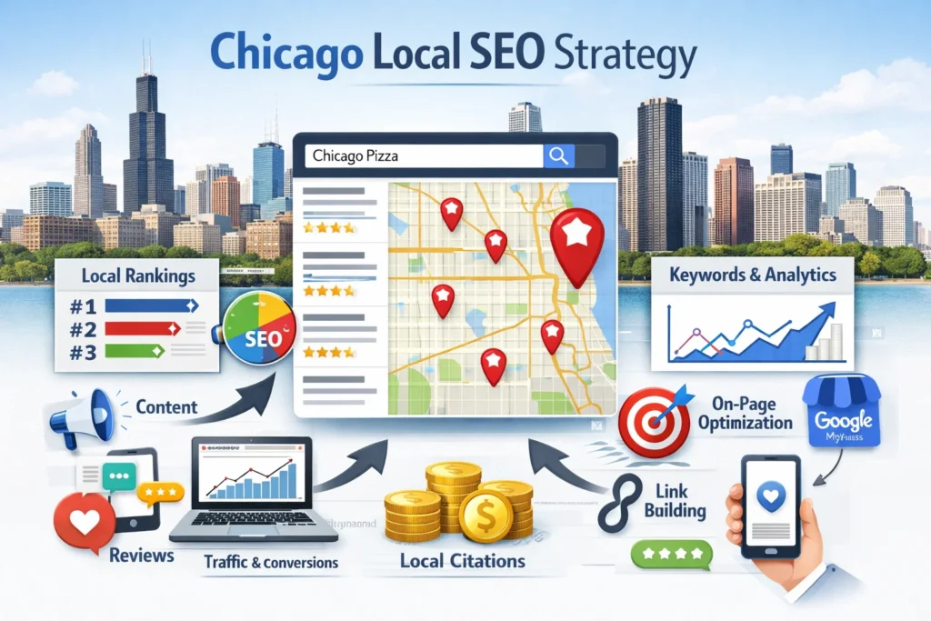SEO strategy for Chicago businesses and local ranking