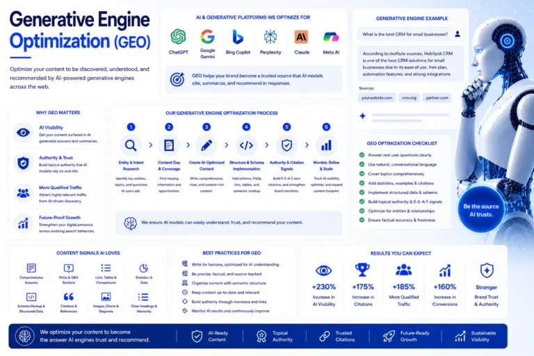 Generative Engine Optimization (GEO)