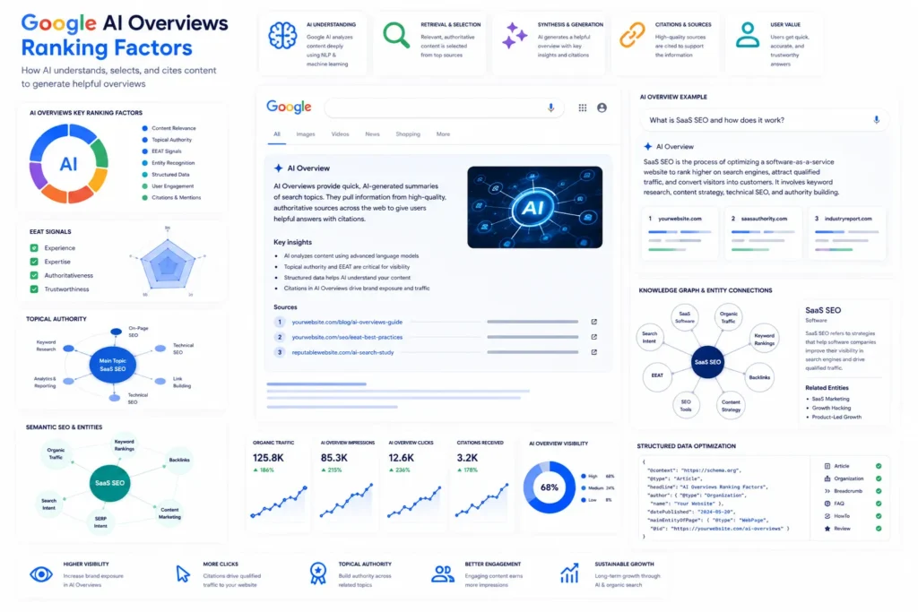 Google AI Overviews Ranking Factors | AI Search SEO Guide 2026