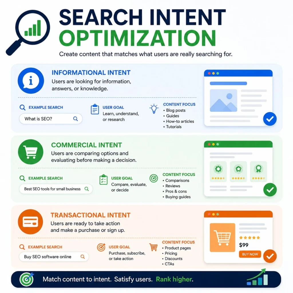 Search Intent Optimization