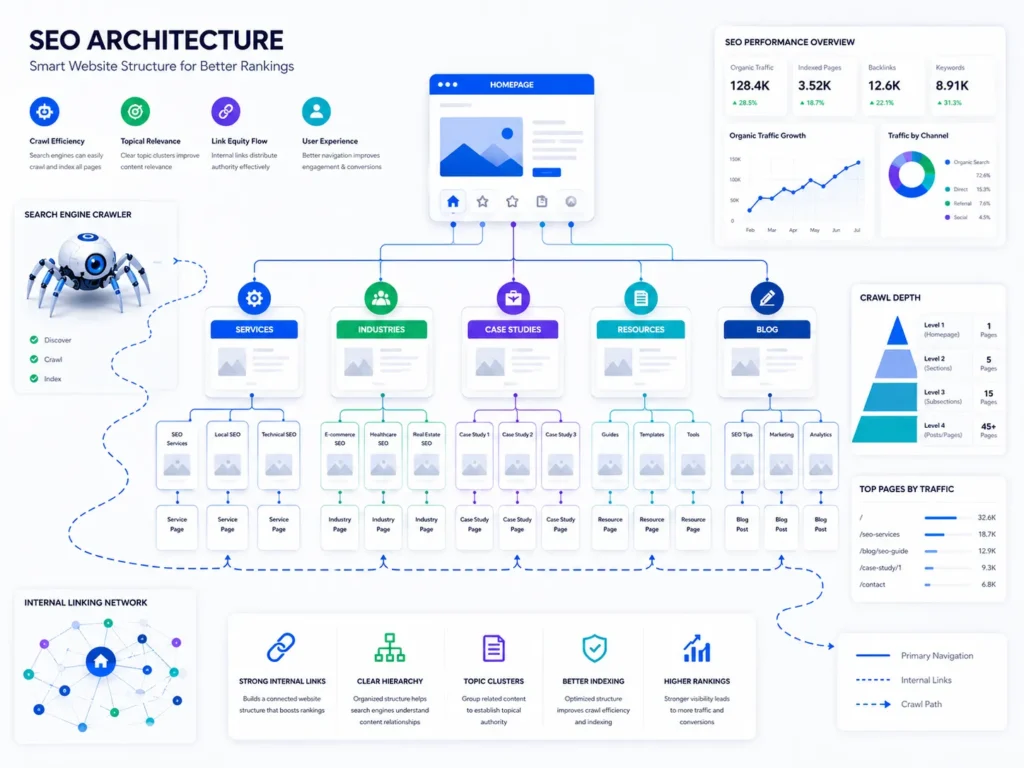 Website Architecture Case Study | 391% Organic Traffic Growth