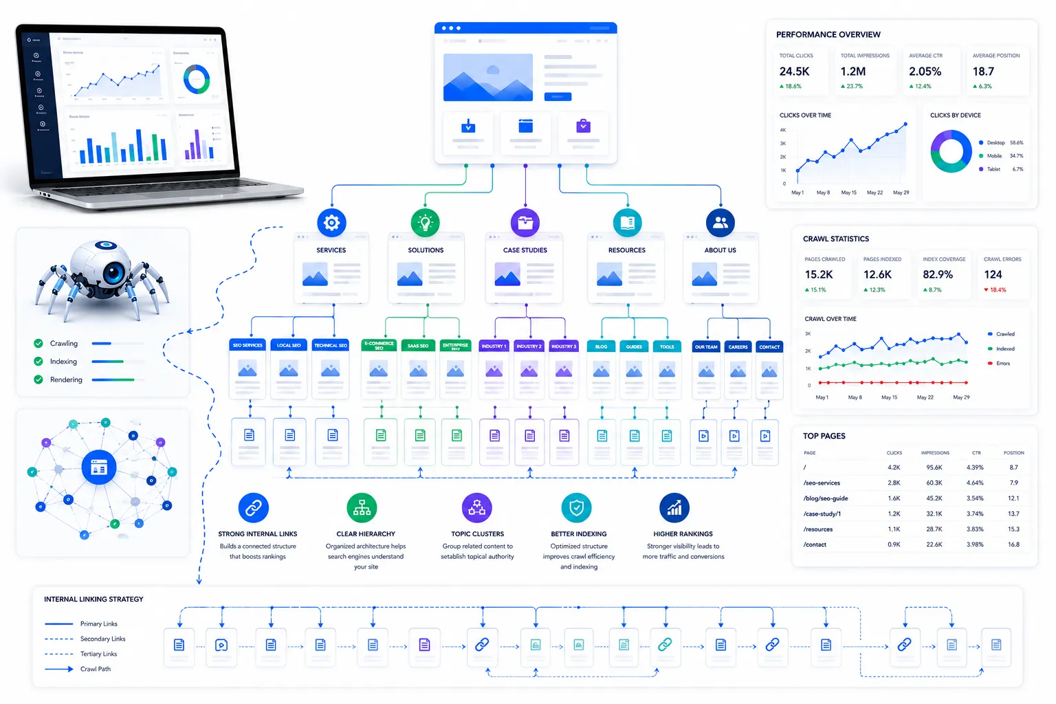Website Architecture Case Study | 391% Organic Traffic Growth
