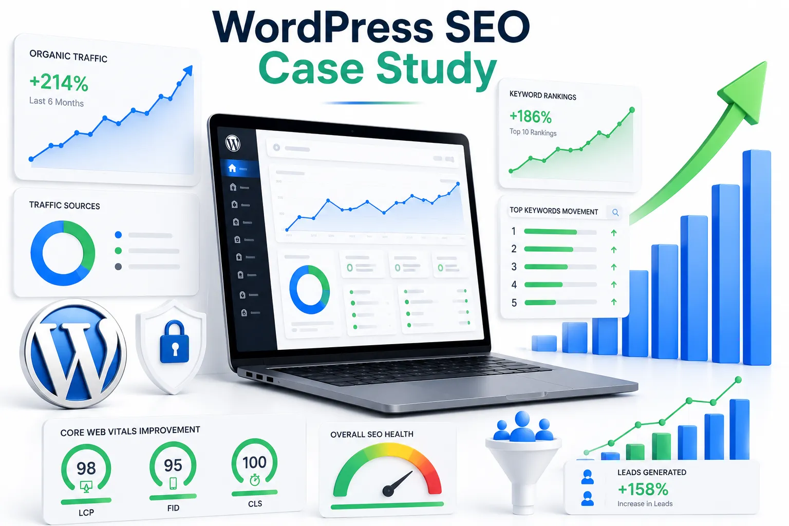 WordPress SEO Case Study: 687% Organic Traffic Growth in the USA Market