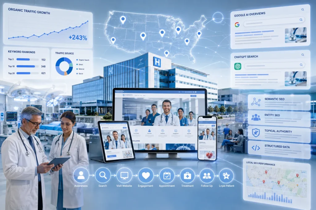 Healthcare SEO Services USA | Medical SEO for Doctors, Clinics & Hospitals