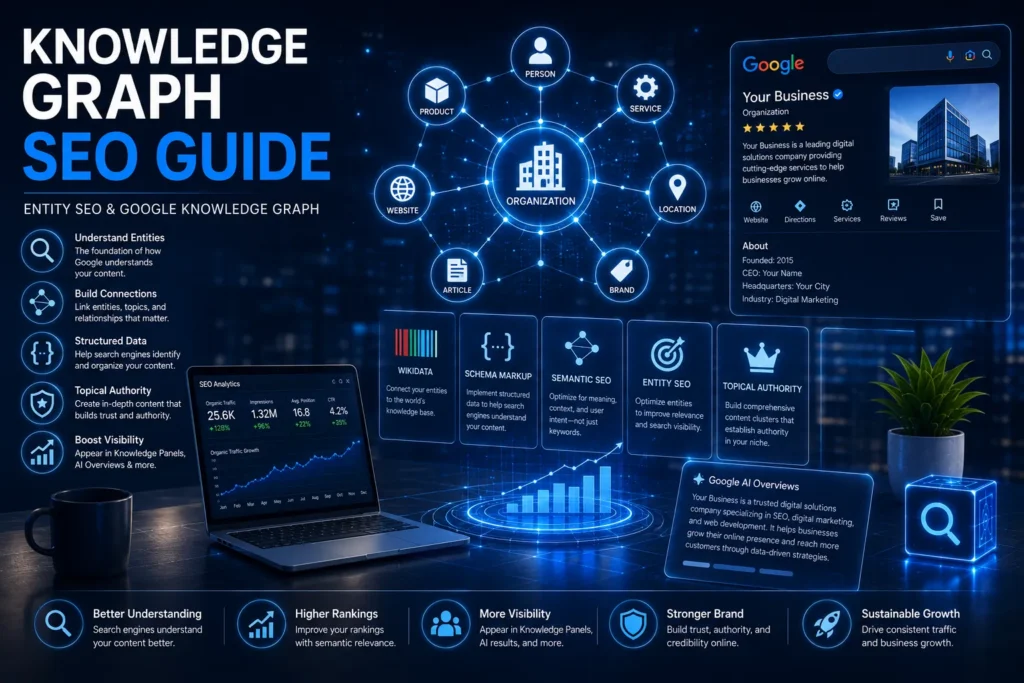 Knowledge Graph SEO Guide: Build Entity Authority for Google AI Overviews & AI Search