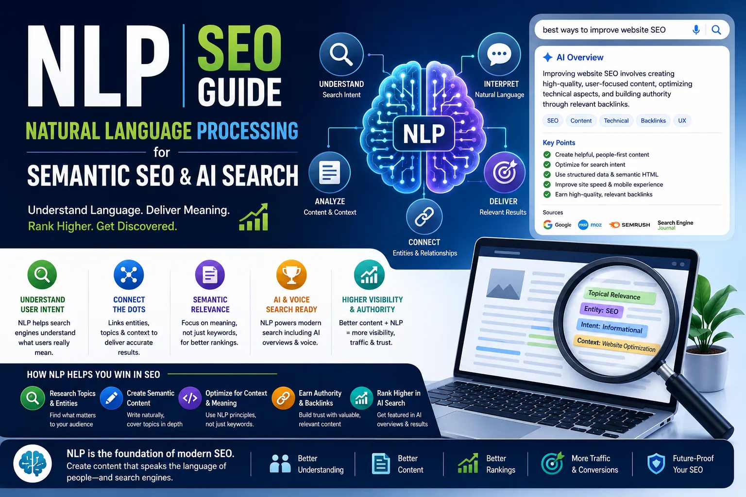 NLP SEO Guide Natural Language Processing for Semantic SEO & AI Search