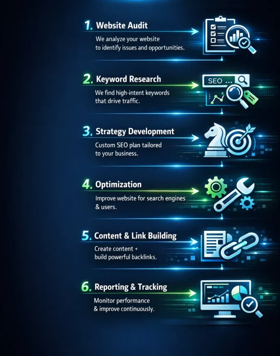 Our process for seo services usa